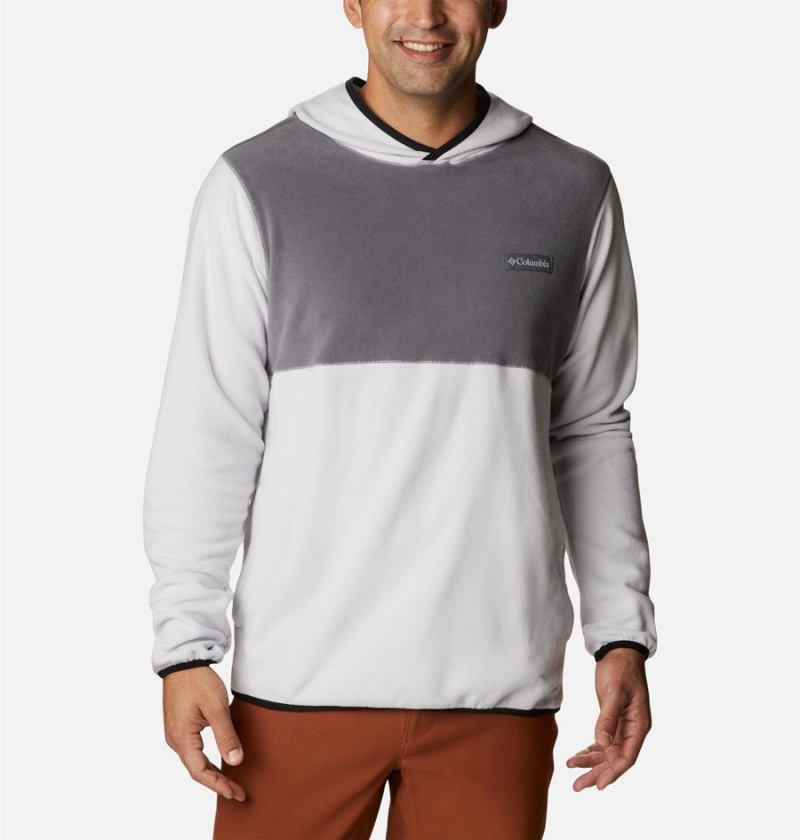 Columbia Haven Hills Fleece Men\'s Hoodie Grey | MKVBXZ-025