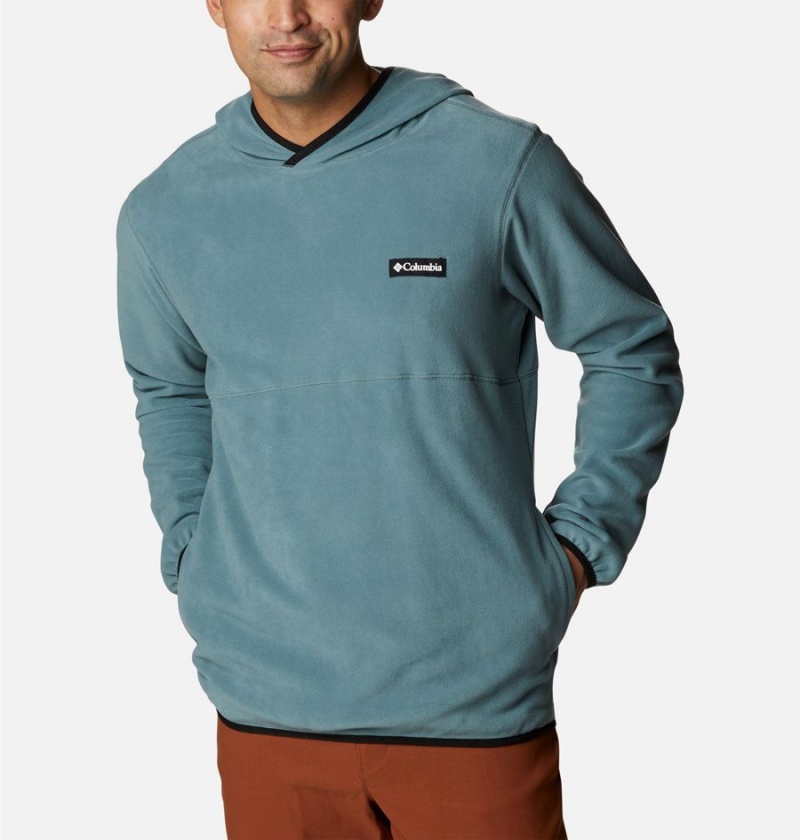 Columbia Haven Hills Fleece Men's Hoodie Blue | KCWIXA-461