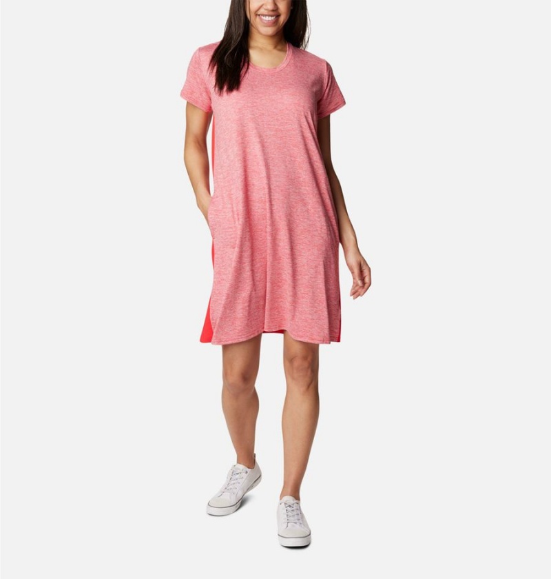 Columbia Hazel Springs Women\'s Dress Red | FOICPZ-497