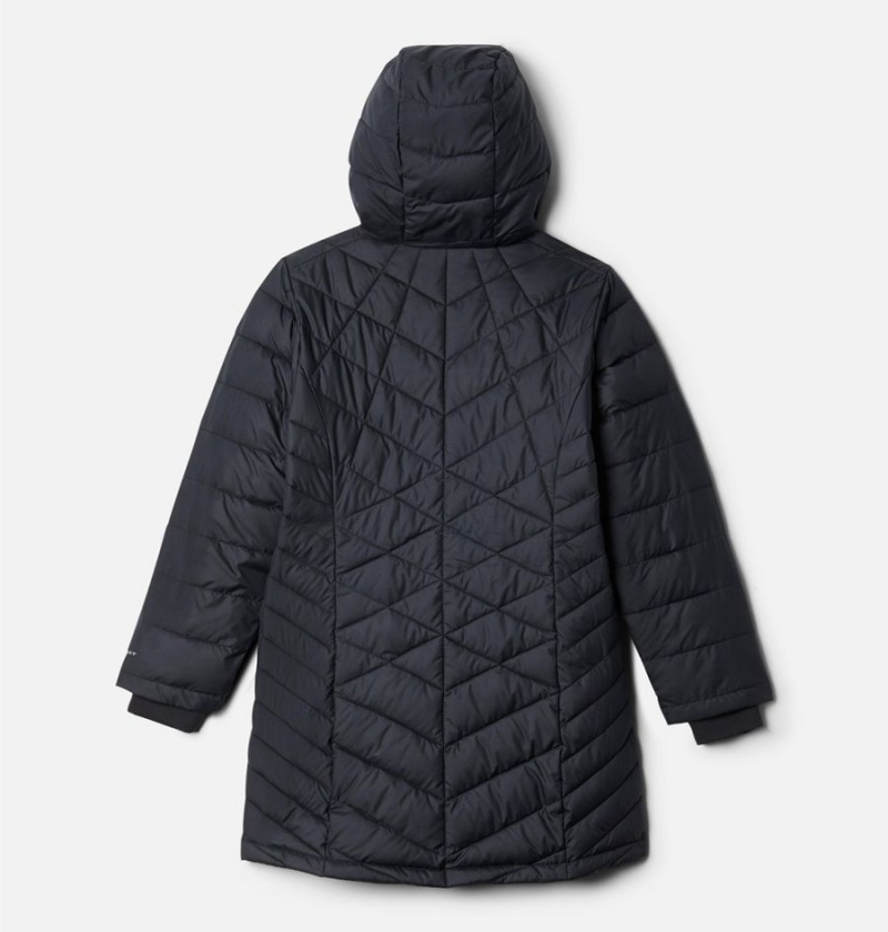 Columbia Heavenly Long Kids' Jacket Black | KGUPWH-089