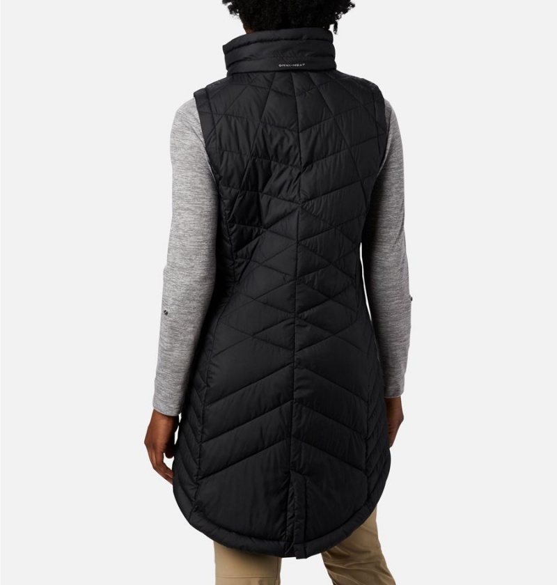 Columbia Heavenly Long Women's Vest Black | BSZXHL-813