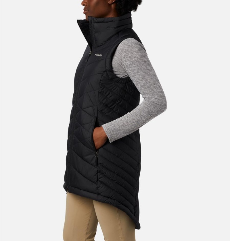 Columbia Heavenly Long Women's Vest Black | BSZXHL-813