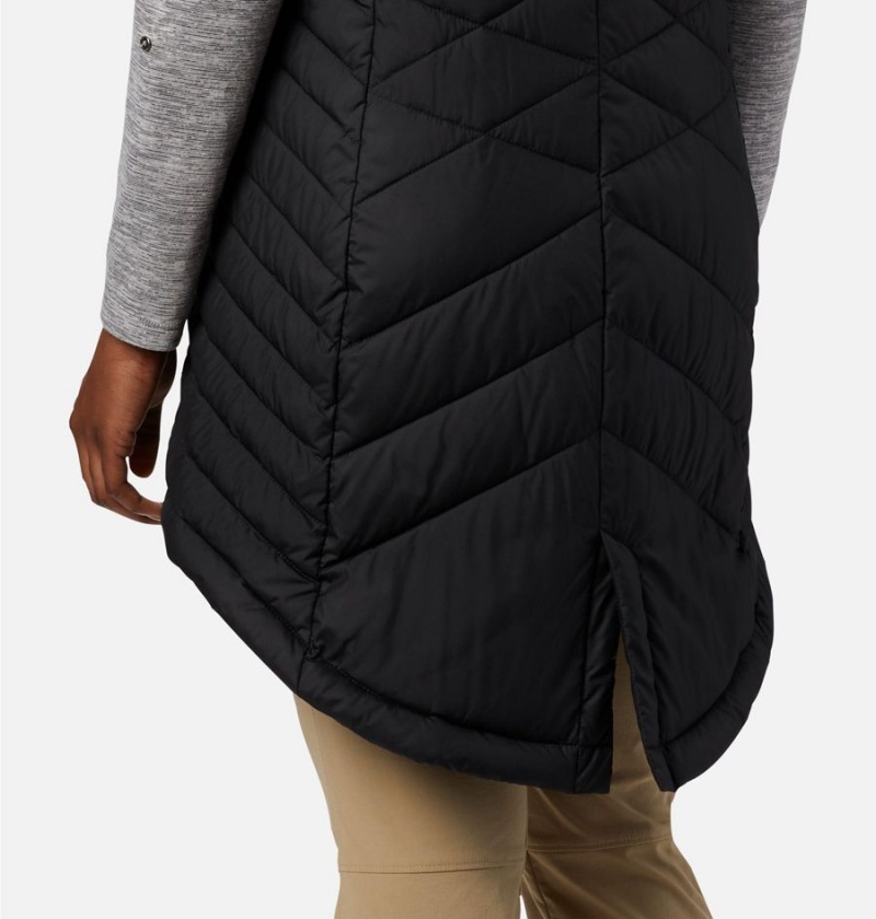 Columbia Heavenly Long Women's Vest Black | BSZXHL-813