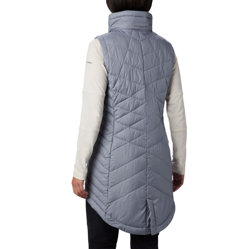 Columbia Heavenly Long Women's Vest Grey | MXHONV-798