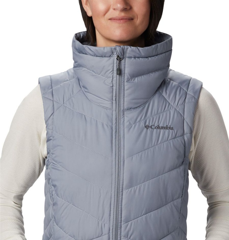 Columbia Heavenly Long Women's Vest Grey | MXHONV-798
