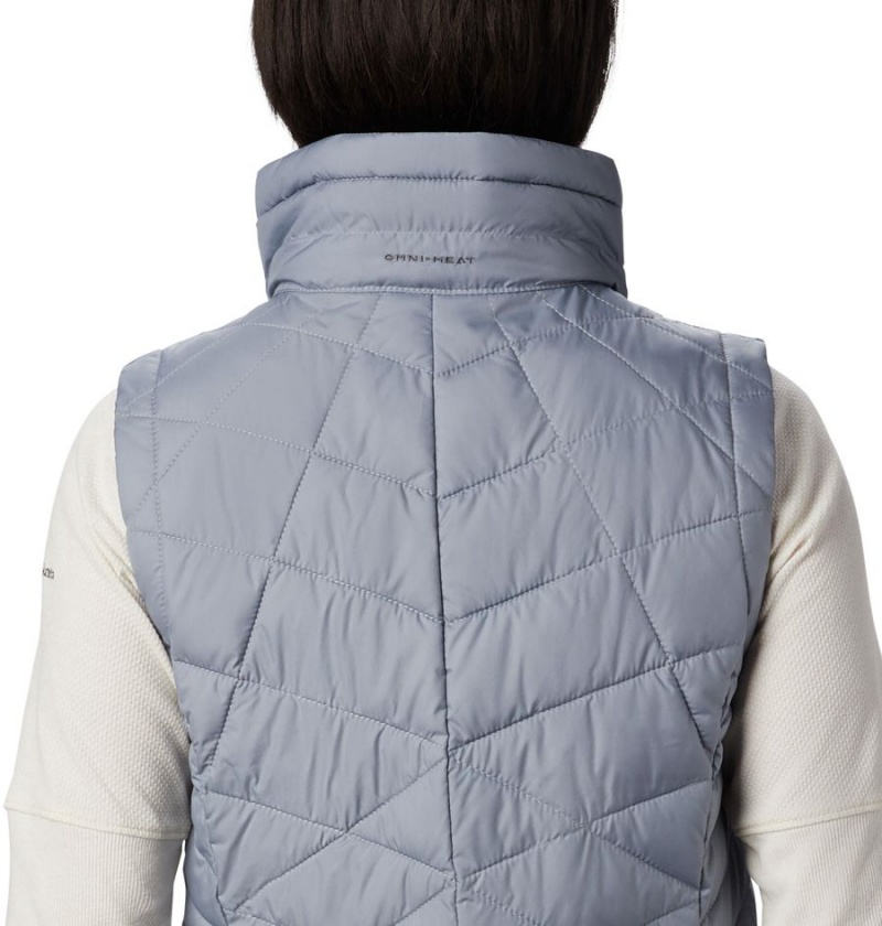Columbia Heavenly Long Women's Vest Grey | MXHONV-798