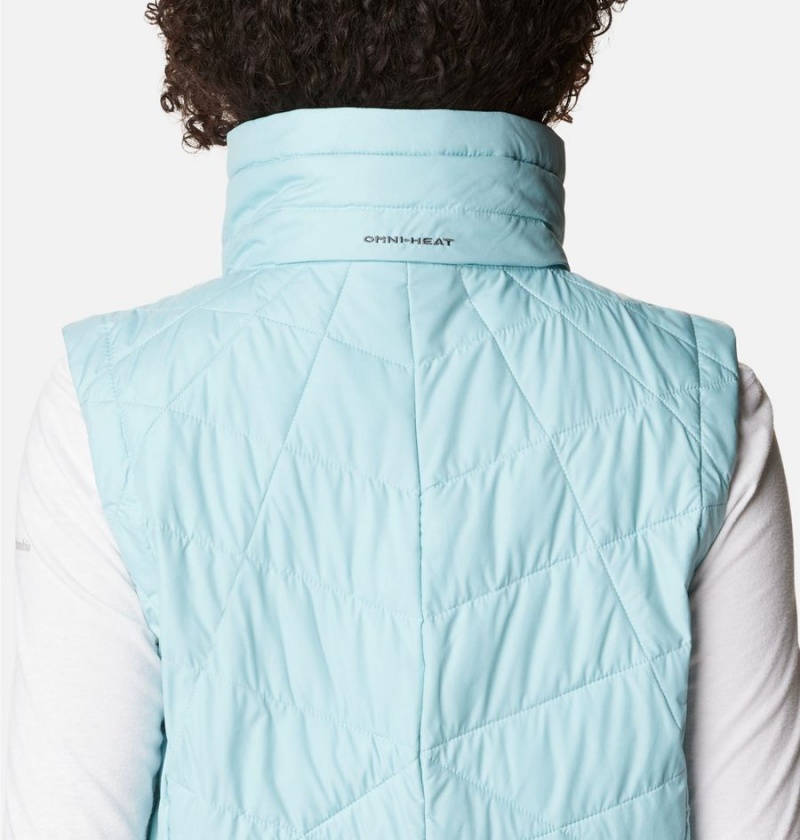 Columbia Heavenly Long Women's Vest Turquoise | UZJXPE-028