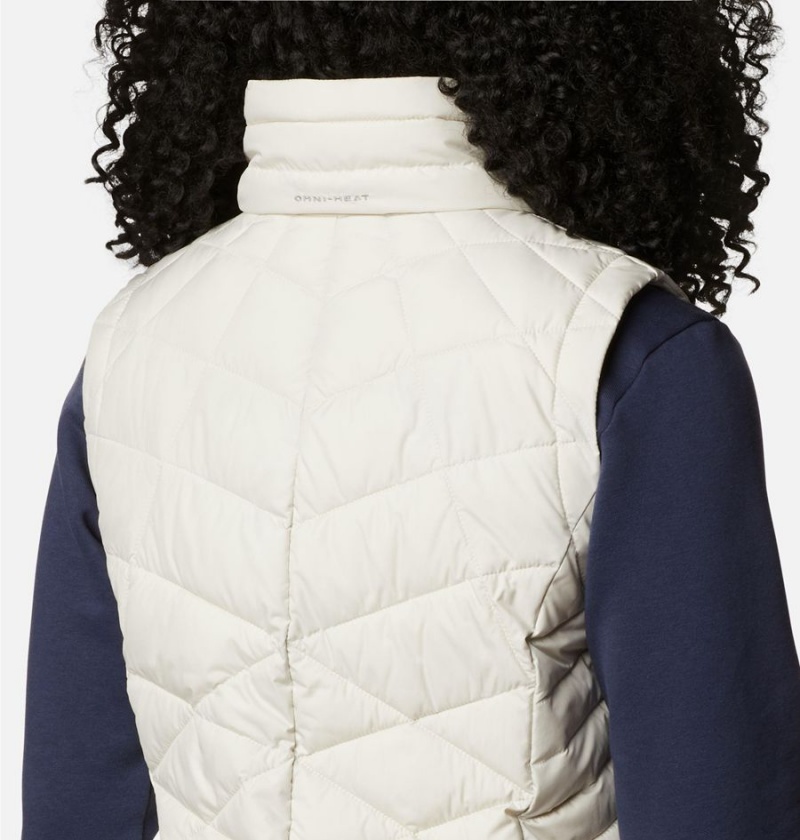 Columbia Heavenly Long Women's Vest White | QBYCWH-873