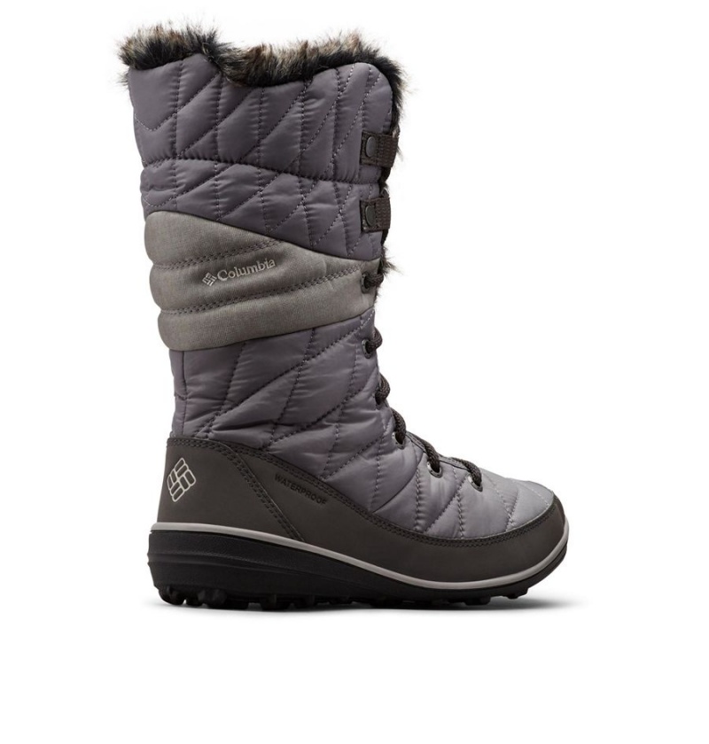 Columbia Heavenly Omni Heat Waterproof Women's Boots Grey | OLYSAM-160