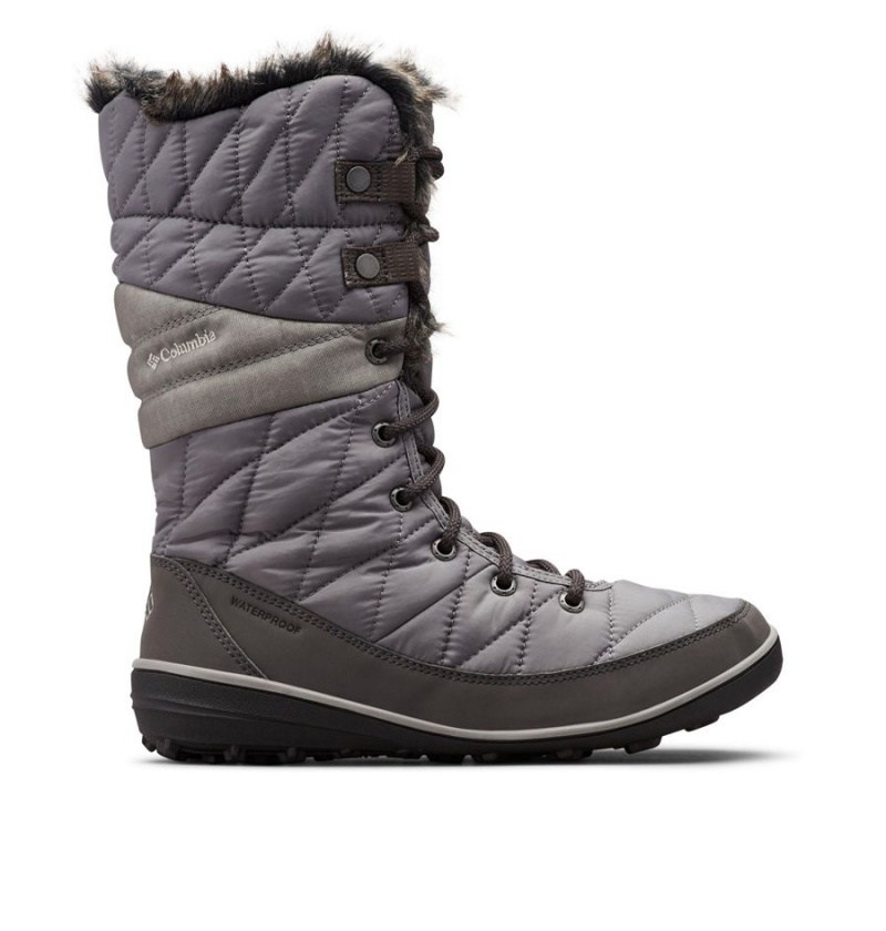 Columbia Heavenly Omni Heat Waterproof Women\'s Boots Grey | OLYSAM-160
