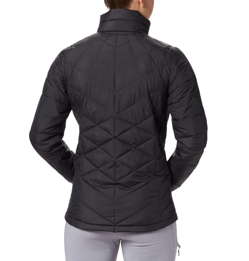 Columbia Heavenly Women's Puffer Jacket Black | DWPXRA-126