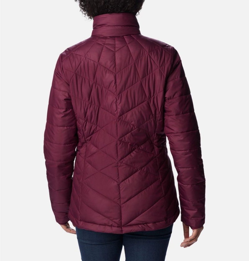 Columbia Heavenly Women's Puffer Jacket Purple | LYNSAF-725