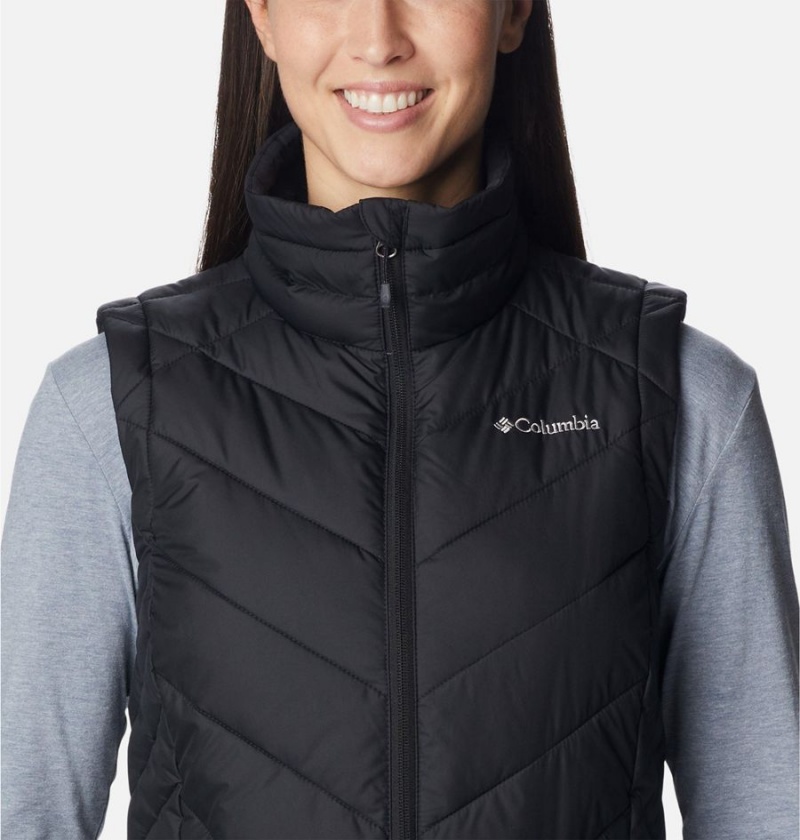 Columbia Heavenly Women's Vest Black | SWBLJE-069