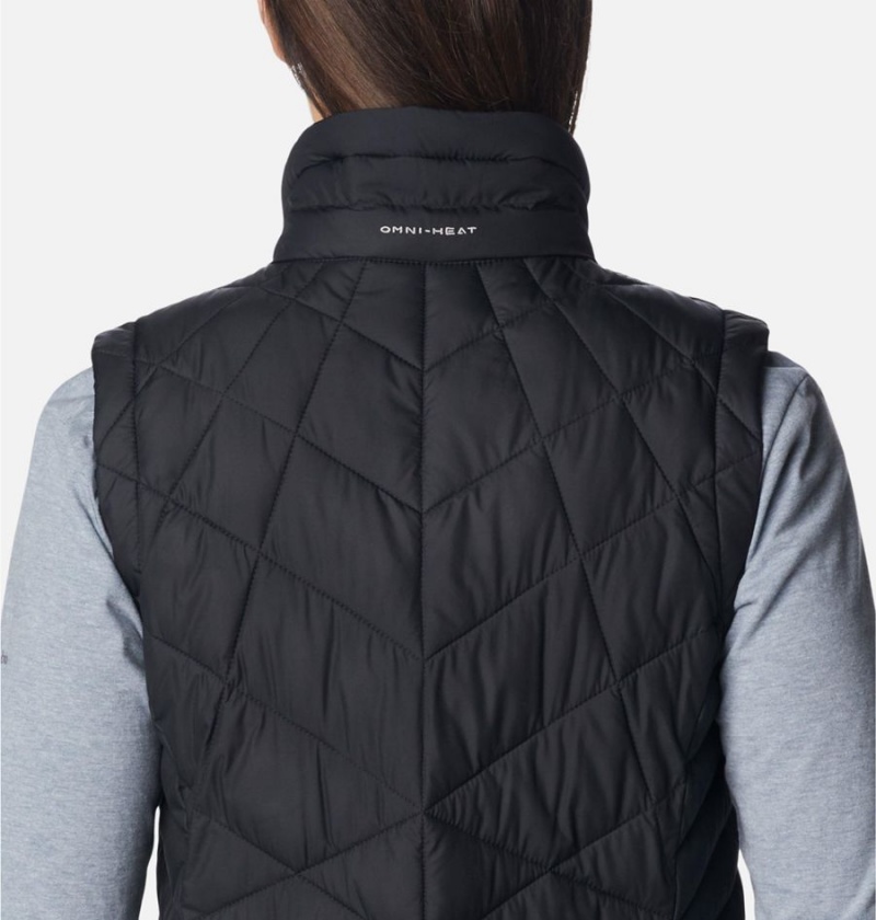 Columbia Heavenly Women's Vest Black | SWBLJE-069