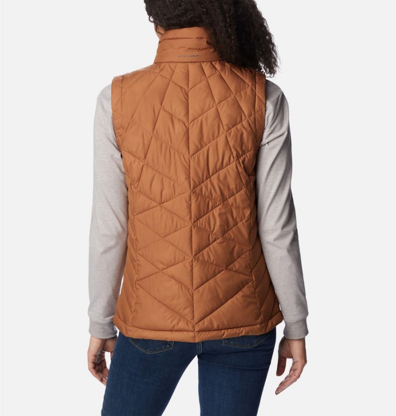 Columbia Heavenly Women's Vest Brown | IFAPBQ-830