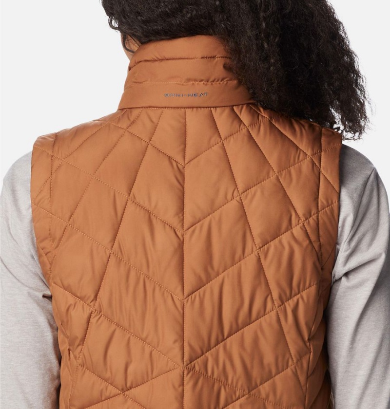 Columbia Heavenly Women's Vest Brown | IFAPBQ-830