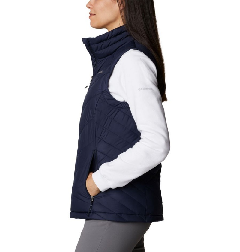 Columbia Heavenly Women's Vest Navy | AXVITB-306