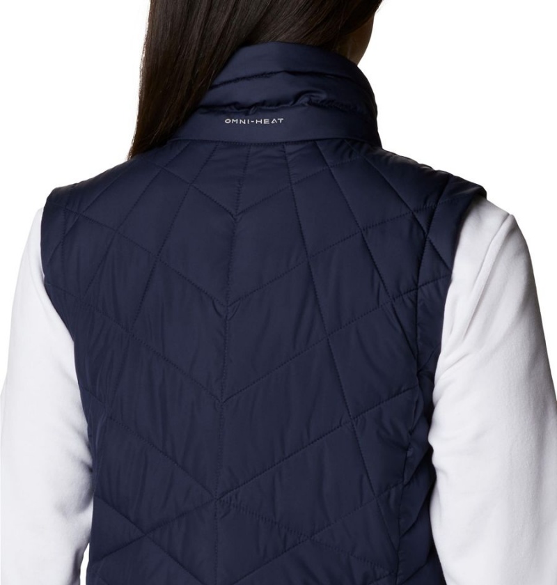 Columbia Heavenly Women's Vest Navy | AXVITB-306
