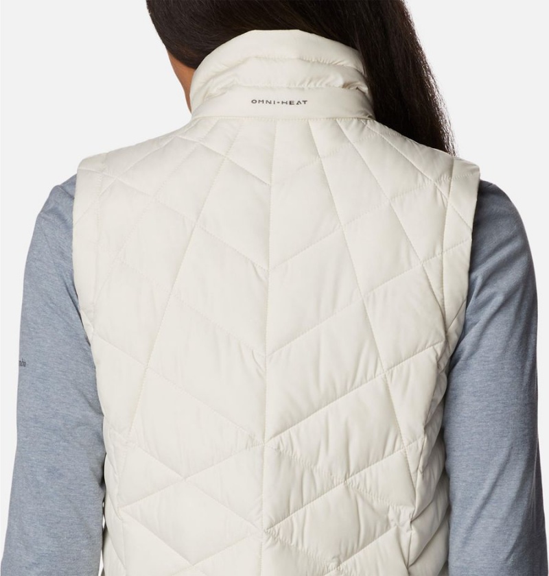 Columbia Heavenly Women's Vest White | IBNTFH-678