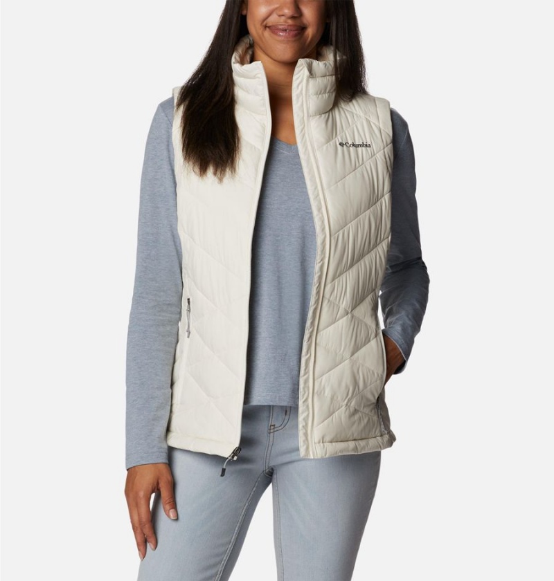 Columbia Heavenly Women's Vest White | IBNTFH-678