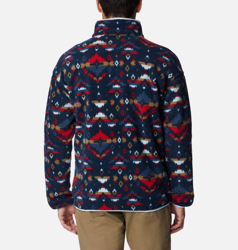 Columbia Helvetia Half Snap Fleece Men's Pullover Multicolor | NKPSZB-209