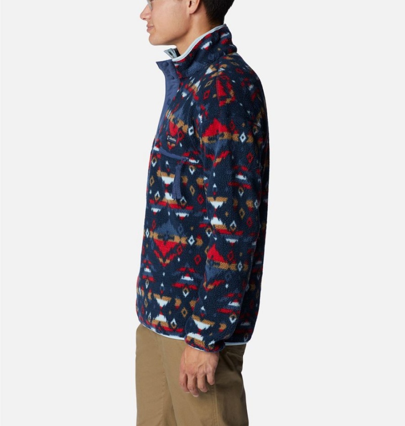 Columbia Helvetia Half Snap Fleece Men's Pullover Multicolor | NKPSZB-209