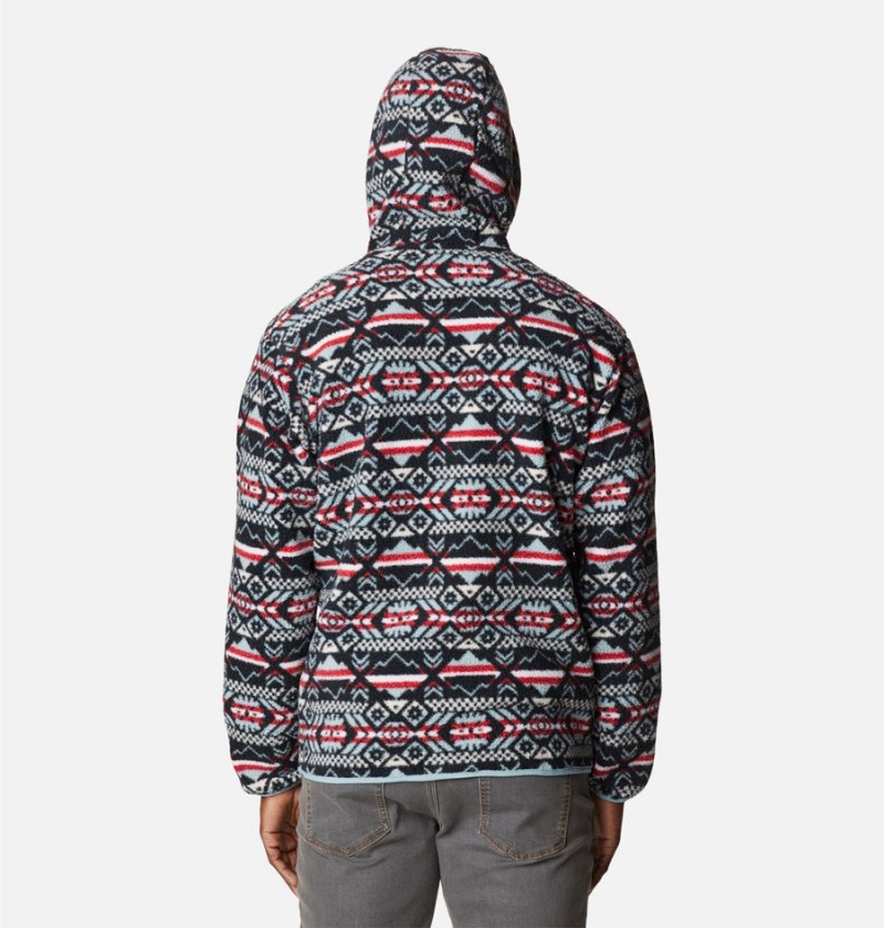 Columbia Helvetia Sherpa Fleece Men's Hoodie Black | GYLEKA-234