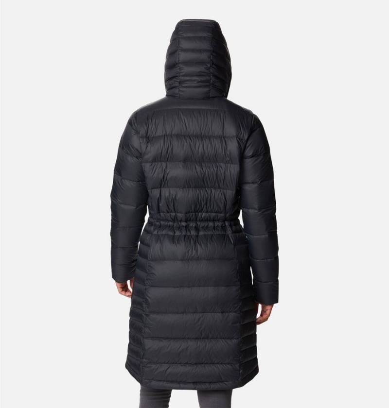 Columbia Hexbreaker Elite Down Women's Coats Black | XWKRHQ-639
