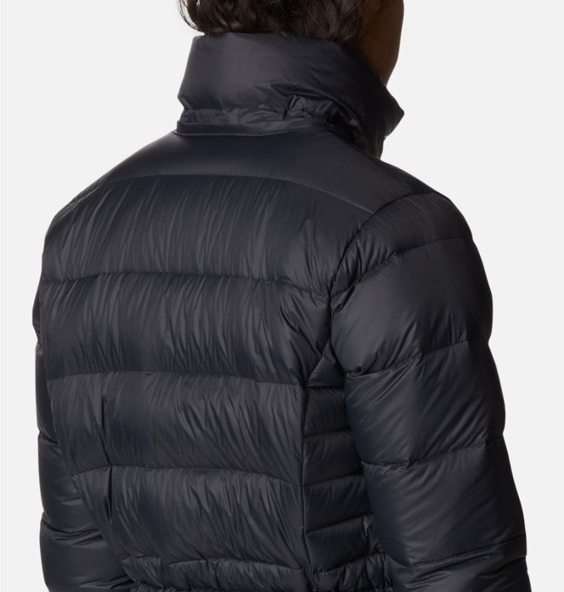 Columbia Hexbreaker Elite Down Women's Coats Black | XWKRHQ-639