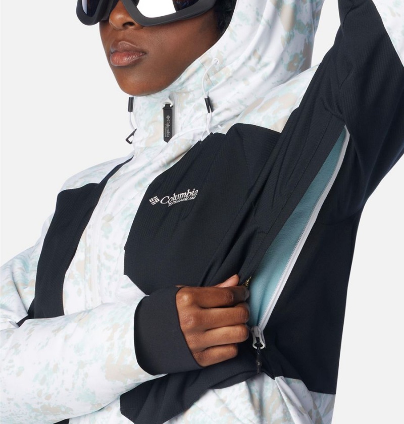 Columbia Highland Summit Women's Ski Jacket White | UDVKHB-896