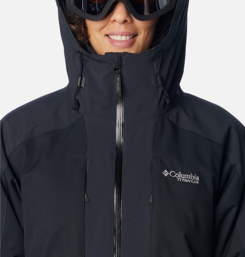Columbia Highland Summit Women's Ski Jacket Black | PZRYBO-135