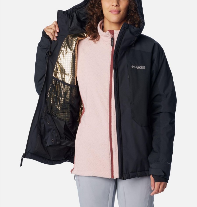 Columbia Highland Summit Women's Ski Jacket Black | PZRYBO-135