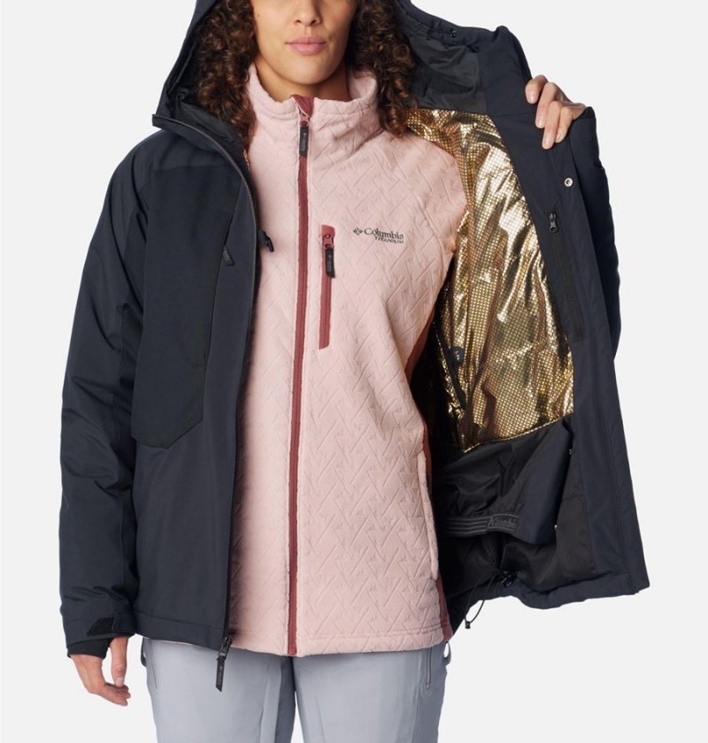 Columbia Highland Summit Women's Ski Jacket Black | PZRYBO-135