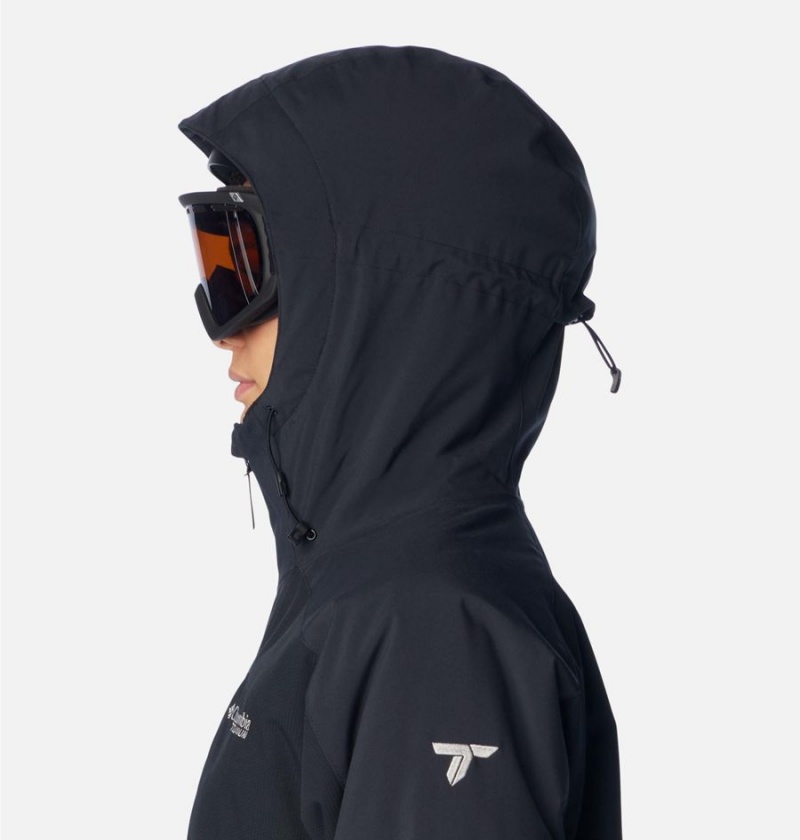Columbia Highland Summit Women's Ski Jacket Black | PZRYBO-135