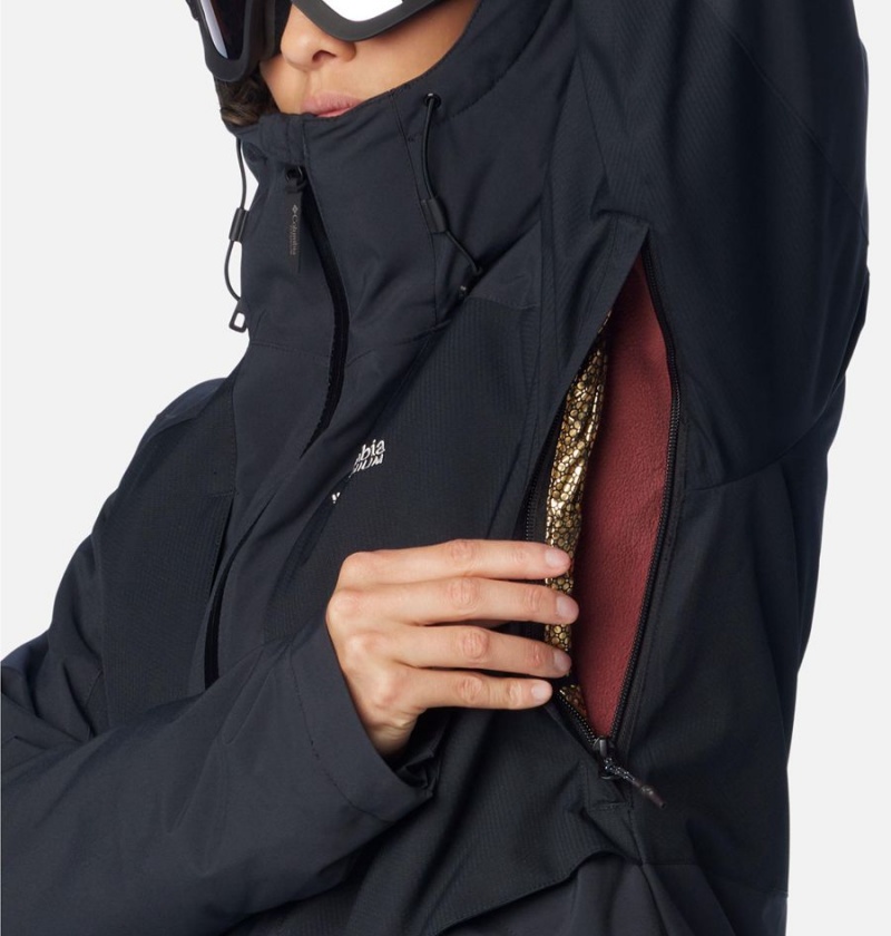 Columbia Highland Summit Women's Ski Jacket Black | PZRYBO-135