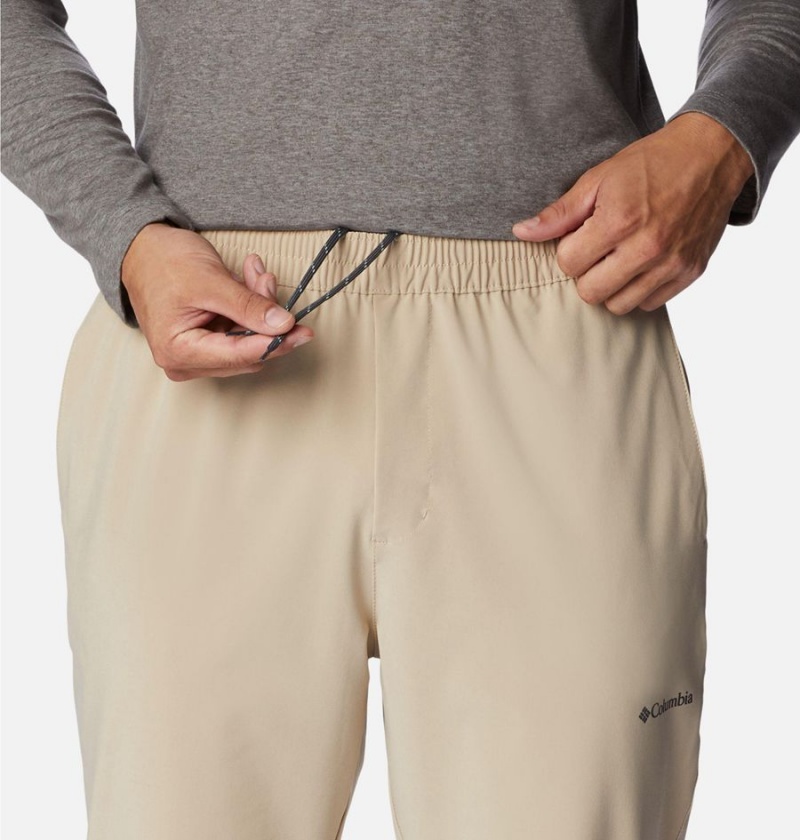 Columbia Hike Joggers Men's Pants Khaki | KVOFGR-374