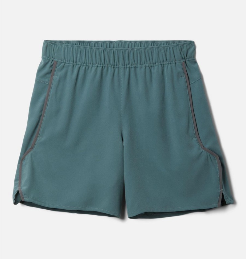 Columbia Hike Kids\' Shorts Turquoise | FSCWVY-160
