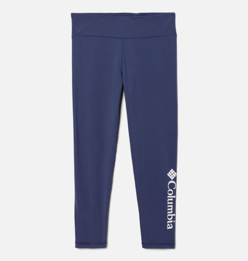 Columbia Hike Leggings Kids\' Pants Navy | BCGHAJ-386