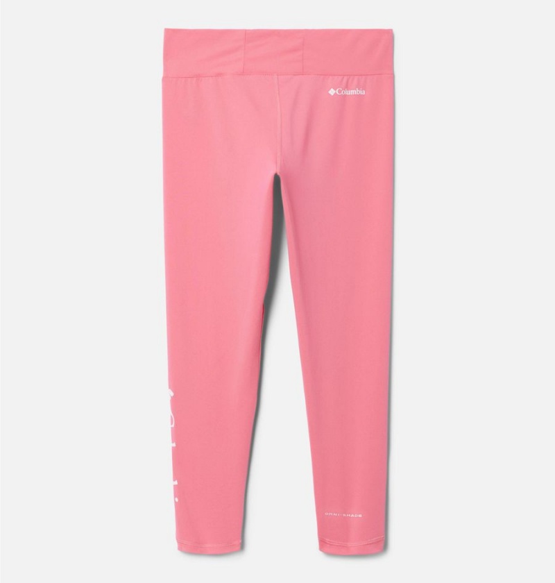 Columbia Hike Leggings Kids' Pants Pink | RVMZLK-018