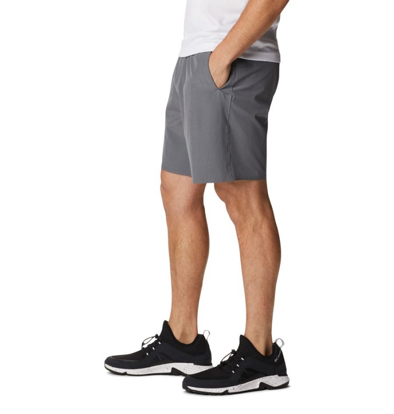 Columbia Hike Men's Shorts Grey | DUYJLS-756