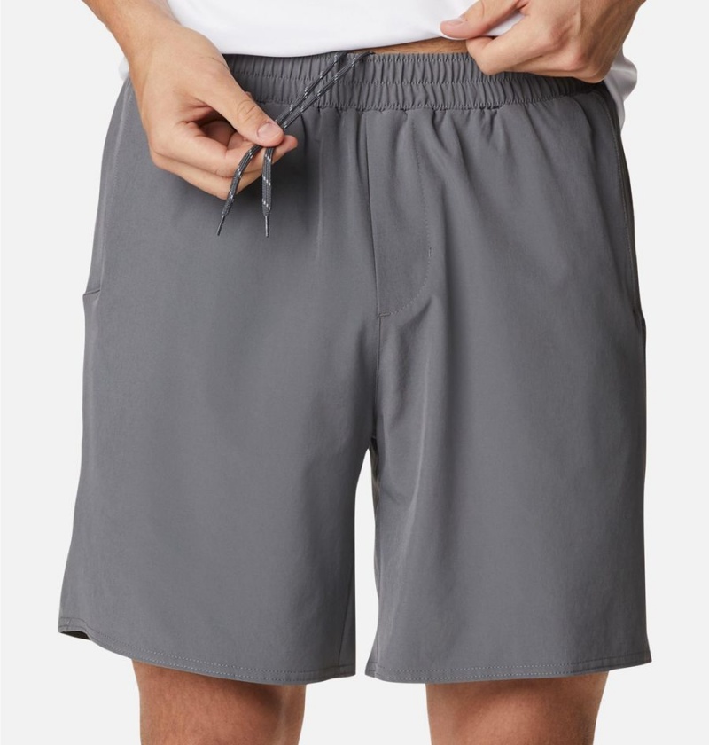 Columbia Hike Men's Shorts Grey | DUYJLS-756