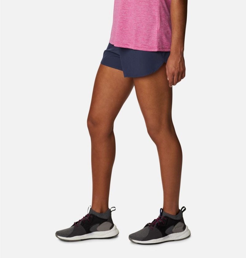 Columbia Hike Women's Shorts Navy | OWALNS-149