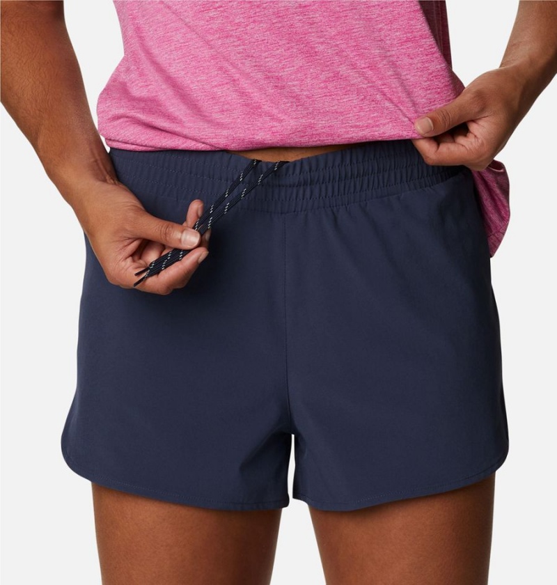 Columbia Hike Women's Shorts Navy | OWALNS-149