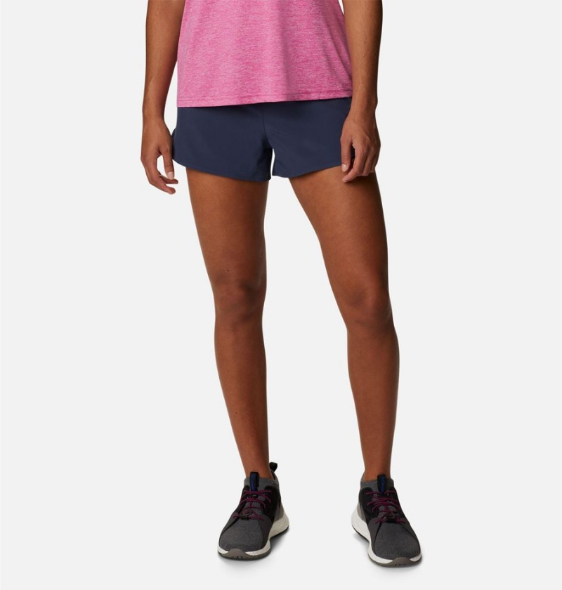 Columbia Hike Women\'s Shorts Navy | OWALNS-149