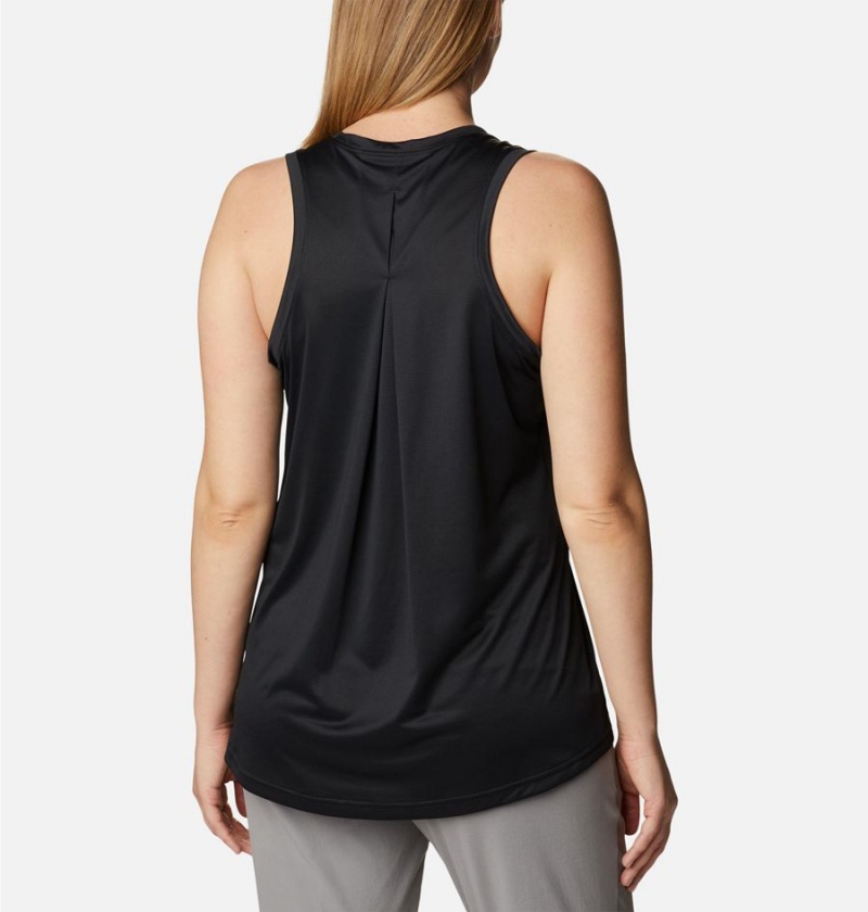 Columbia Hike Women's Tank Top Black | BKGQMW-962