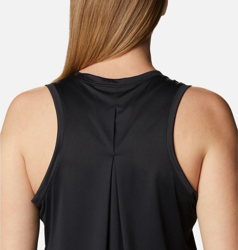Columbia Hike Women's Tank Top Black | BKGQMW-962