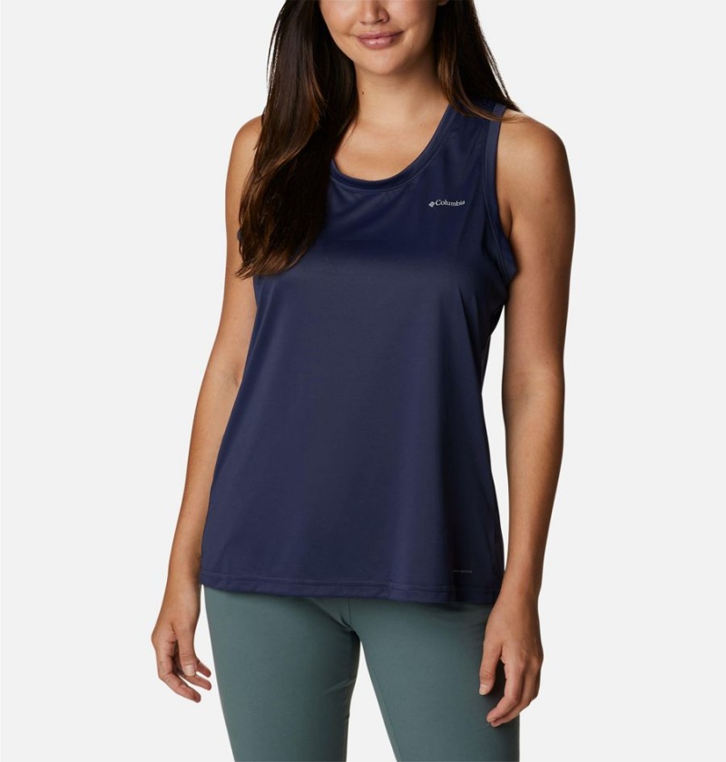 Columbia Hike Women\'s Tank Top Navy | PFYHXV-912