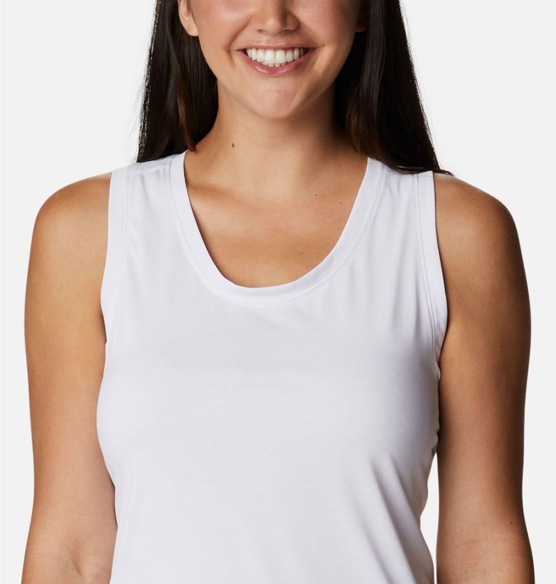 Columbia Hike Women's Tank Top White | OVQCDH-396
