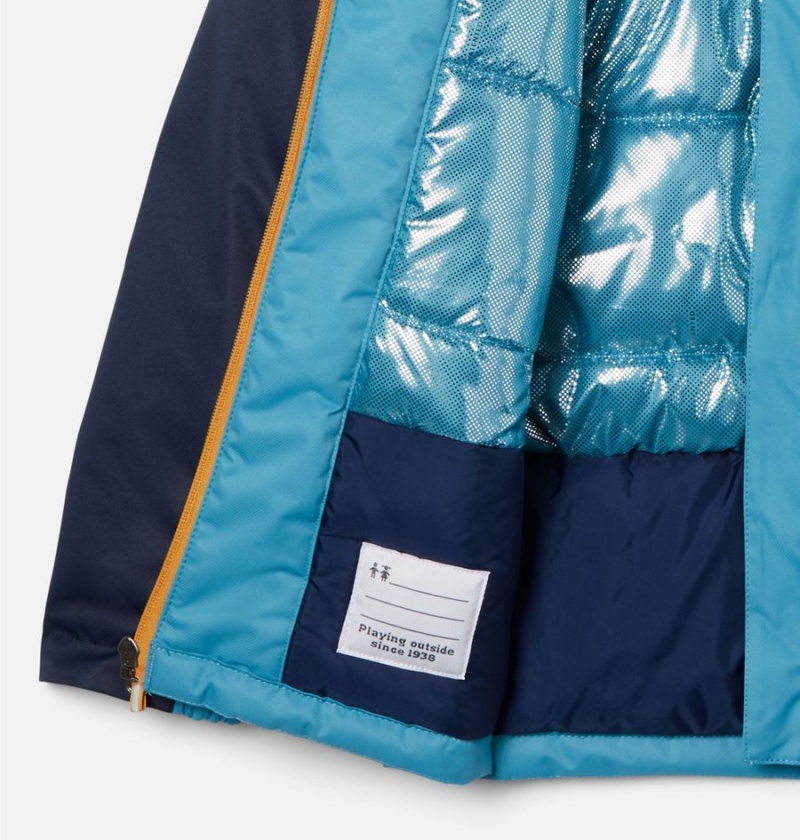 Columbia Hikebound Insulated Kids' Jacket Blue | RXABOV-652