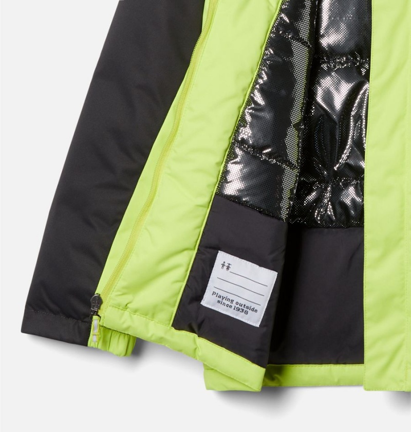 Columbia Hikebound Insulated Kids' Jacket Green | BOMZLX-965